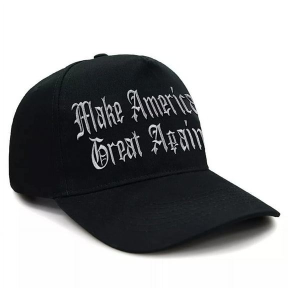 MAGA Hat - Gothic Style Make America Great Again Cap for Trump Supporters