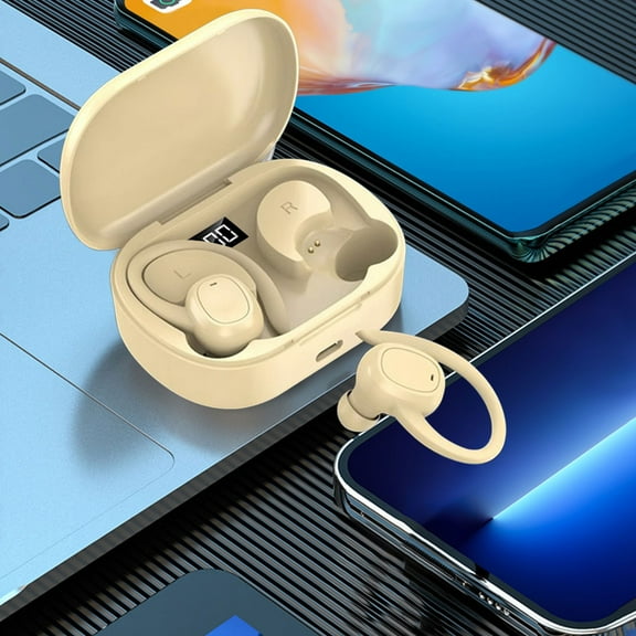 AZXY Wireless Earbuds Bluetooth,Bluetooth Earbuds Noise Cancelling,In Ear Headphones with Wireless Charging Case,Long Battery Life Sleep Ear Buds,Back To School Gifts for Adults and Kids