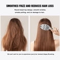 thumbnail image 5 of Boho Chic Vintage Hair Brush, Artistic Floral Paddle Comb for Wet and Dry Hair, Soft Bristles and Natural Grip, Retro Pattern for Aesthetic Lovers, 5 of 8