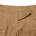 thumbnail image 7 of ZGRBOU Mens Casual Dress Pants Old Money Pleated Baggy Slacks Fall Business Straight Leg Work Trousers with Pockets, 7 of 7