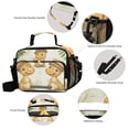 thumbnail image 4 of Dinosaurs with Hats Leaves Cartoon Insulated Lunch Bag Portable Cooler Bag Mommy Bag Large Capacity 6L, 4 of 9
