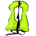 thumbnail image 2 of Chaleco inflable de esnórquel Lyuwpes para adultos, color verde, hasta 100 kg, 2 of 7