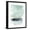 Black Frame, variant on Art.com Teal Moor I Art Print by Jennifer Goldberger, 12" x 16"