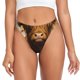 thumbnail image 1 of Fotbe Cow With Butterflies Lilies Tanga Sin Costuras para Mujer con Estampado – Panties Invisibles, Transpirables y Cómodos para Uso Diario-3X-Large, 1 of 6