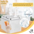 thumbnail image 4 of Bomba dispensadora de salsa Saladulce de acero inoxidable de 6 litros con 3 tarros, 4 of 6