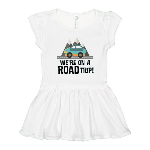 Inktastic Family Road Trip Mountains Girls Toddler Dress