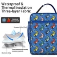 thumbnail image 2 of Dinosaur Insulated Lunch Box Men Reusable Lunch Bag Lightweight Portable Lunch Bag Picnic Travel, 2 of 6
