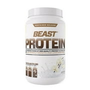 Beast Sports Nutrition Vanilla Protein 25 Grams Per Serving, 2lbs- 28 Servings