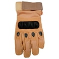 thumbnail image 3 of Guantes para airsoft PhantomGrip 1Par L Caqui 130mm x 240mm Cuero Sintético PVC Nailon y Microfibra., 3 of 3