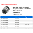 thumbnail image 2 of Rear Lower Control Arm Bushing - Compatible with 2011 - 2017 BMW X3 2012 2013 2014 2015 2016, 2 of 2