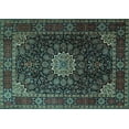 thumbnail image 1 of Ahgly Company Indoor Rectangle Persian Light Blue Traditional Area Rugs, 3' x 5', 1 of 4