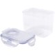 thumbnail image 1 of Caja multifunción 1L caja de almacenamiento transparente de plástico para alimentos para mascotas LingWen 8390613722607, 1 of 1