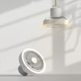 thumbnail image 1 of Weloille USB Rechargeable Small Ceiling Fan Portable Outdoor Indoor Hanging Fan Desktop Night Light Multi-Function Dimmable Fan Light, 1 of 9