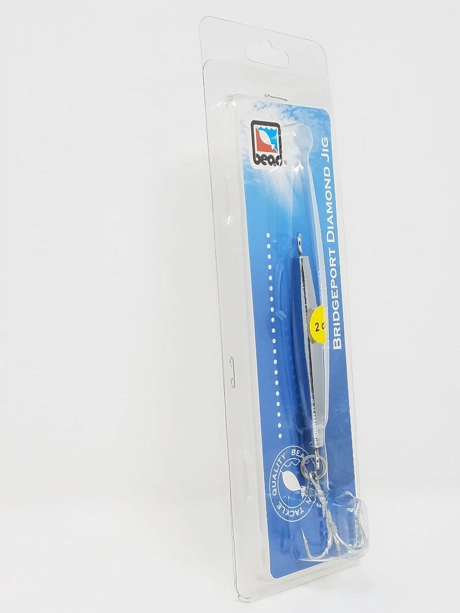 Bead Bridgeport Diamond Jig with Treble Hook, 2 oz., D23 Fishing Jig