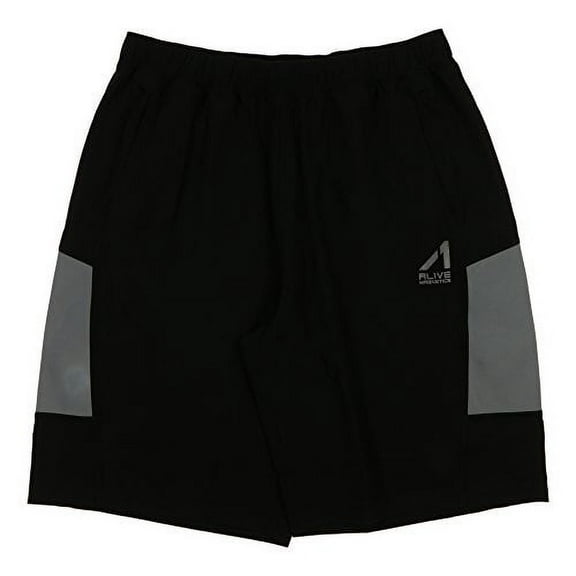 AL1VE Men's Magnetics Woven Short (Black) (Large)