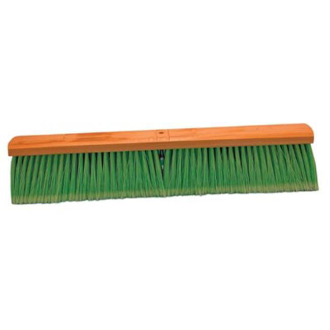 Magnolia Brush 3524LH 24-Inch Brown Plastic and Silver Flagged Tip Floor Brush