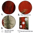 thumbnail image 3 of Designart "Resonating Redwood In Wilderness" Tree Redwood Floater Framed Wall Art Living Room, 3 of 5