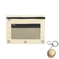 thumbnail image 2 of UALSRZL Under $1! Pencil Pouch for 3 Ring Binder, Large Capacity Pencil Case Oxford Cloth with Zipper, Mesh Pencil/Cosmetic Bag Travel(Free Gift), 2 of 6