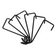 thumbnail image 1 of ganchos prácticos para colgar barandillas de balcón, soportes para jardineras, ganchos con ranura para jardineras, para casa, jardín y balcón (negro), 1 of 6