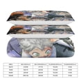 thumbnail image 2 of Black Clover Anime Home Bed 3-piece Set, Classic Japanese Anime Polyester Wash Student Dormitory Set, 2 of 5