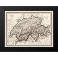 thumbnail image 2 of Monin 14x11 Black Modern Framed Museum Art Print Titled - Switzerland - Monin 1839, 2 of 5