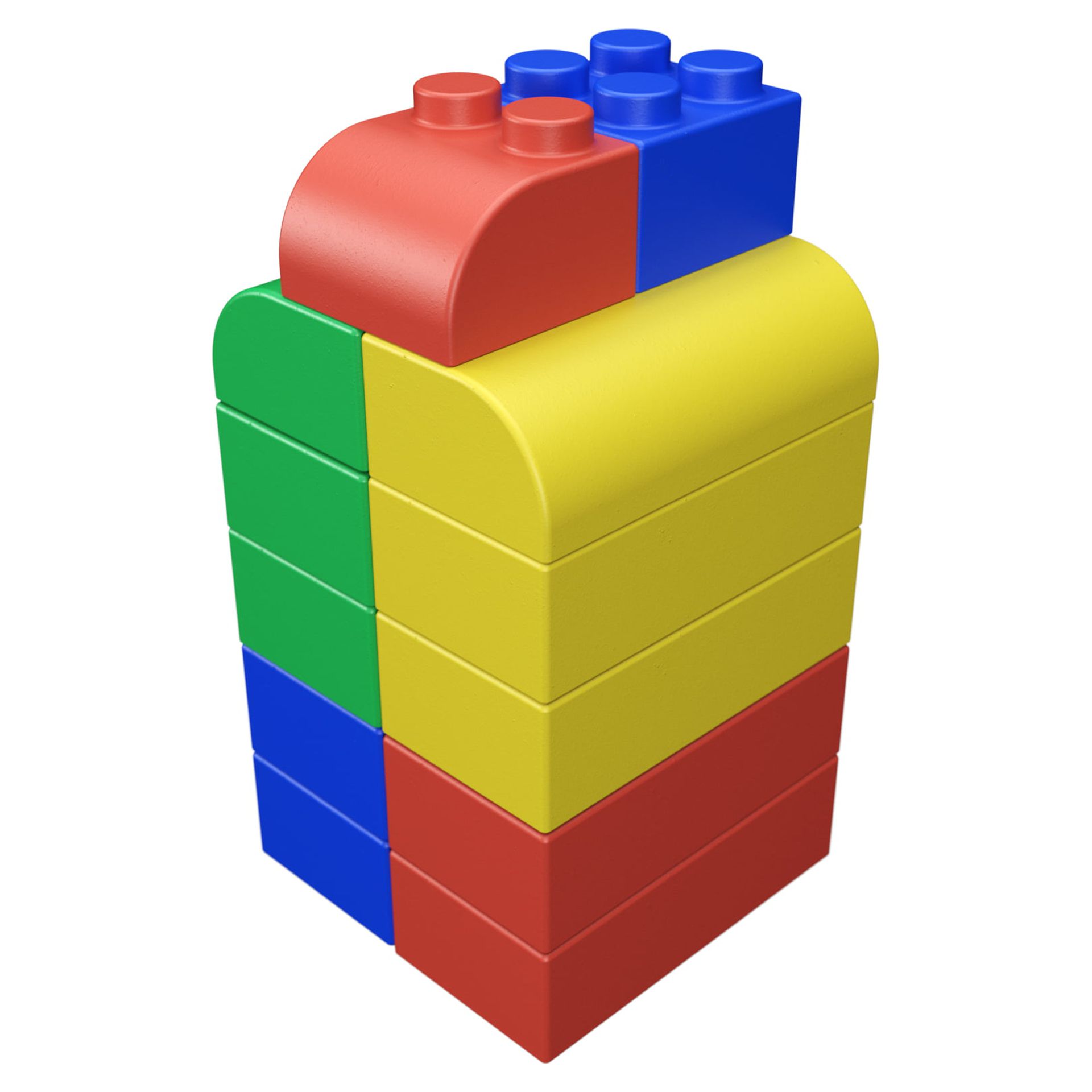 Colossal Blocks Jumbo Soft Building Blocks (12 pieces) - image 5 of 11