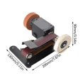 thumbnail image 5 of Stand Belt Sander, Stationary Grinder Adjustable Angle  Electric Belt Sander with  sanding belts, 5 of 8