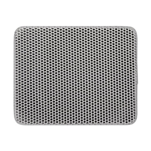 WE-POLUJ Cats Litter Trapping Mat Plastic Hollowed Double Layer Sifting Various Size