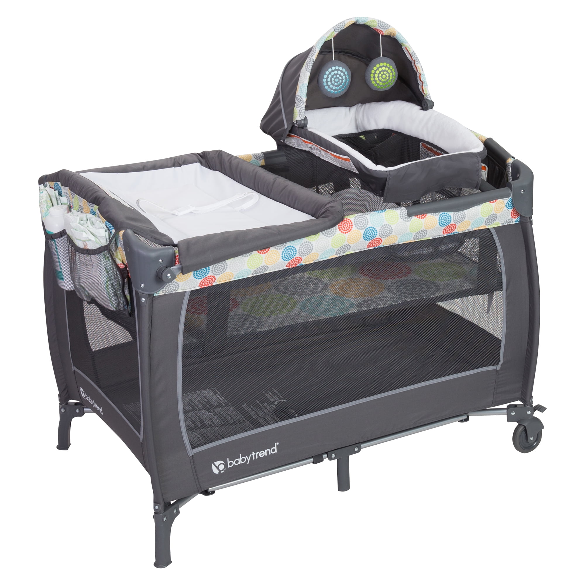 Photo 1 of Baby Trend Lil Snooze Deluxe II Nursery Center - Funfetti