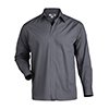 thumbnail image 2 of Ed Garments Men's Big And Tall Covered Placket Cafe Shirt, DARK GREY, X-Large, 2 of 2