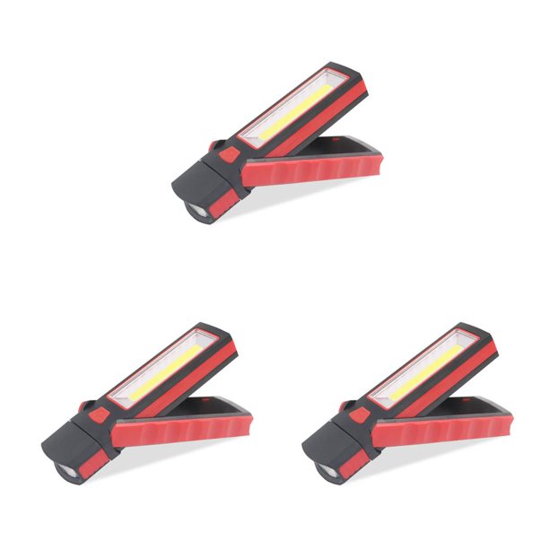 Greeniant Mini luz de trabajo, luces plegables, gancho giratorio, linterna portátil, accesorios de iluminación brillante para Camping, caza, reparación Type1 NO1 Greeniant CBP163629
