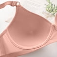thumbnail image 5 of Bigersell Wireless Comfortable Bra Cheap Full Coverage Bra Bras for Women No Underwire Push up T-Shirt Bra Style R-487 T-Shirt Bra Sports Bras Womens Pullover Bra Hook & Eye Bra Closure Orange 42, 5 of 9