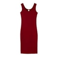 thumbnail image 2 of sunsanly O-neck Sleeveless Women Dress Summer Solid Color Bodycon Dress, 2 of 7