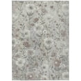 thumbnail image 2 of Addison Rugs Chantille Indoor/Outdoor Transitional Floral Beige Machine Washable Rectangle Rug, 8' x 10', 2 of 8