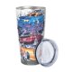thumbnail image 2 of Vaso de 20 oz de Fast & Furious, taza de viaje de café con aislamiento al vacío de acero inoxidable, taza de café, taza de viaje con tapa, taza térmica para exteriores, 2 of 8