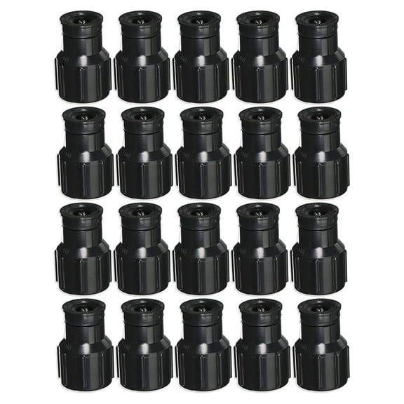Full Spray Pattern Shrub Sprinkler Head for Plant and Lawn Watering 54009D (20) Pack