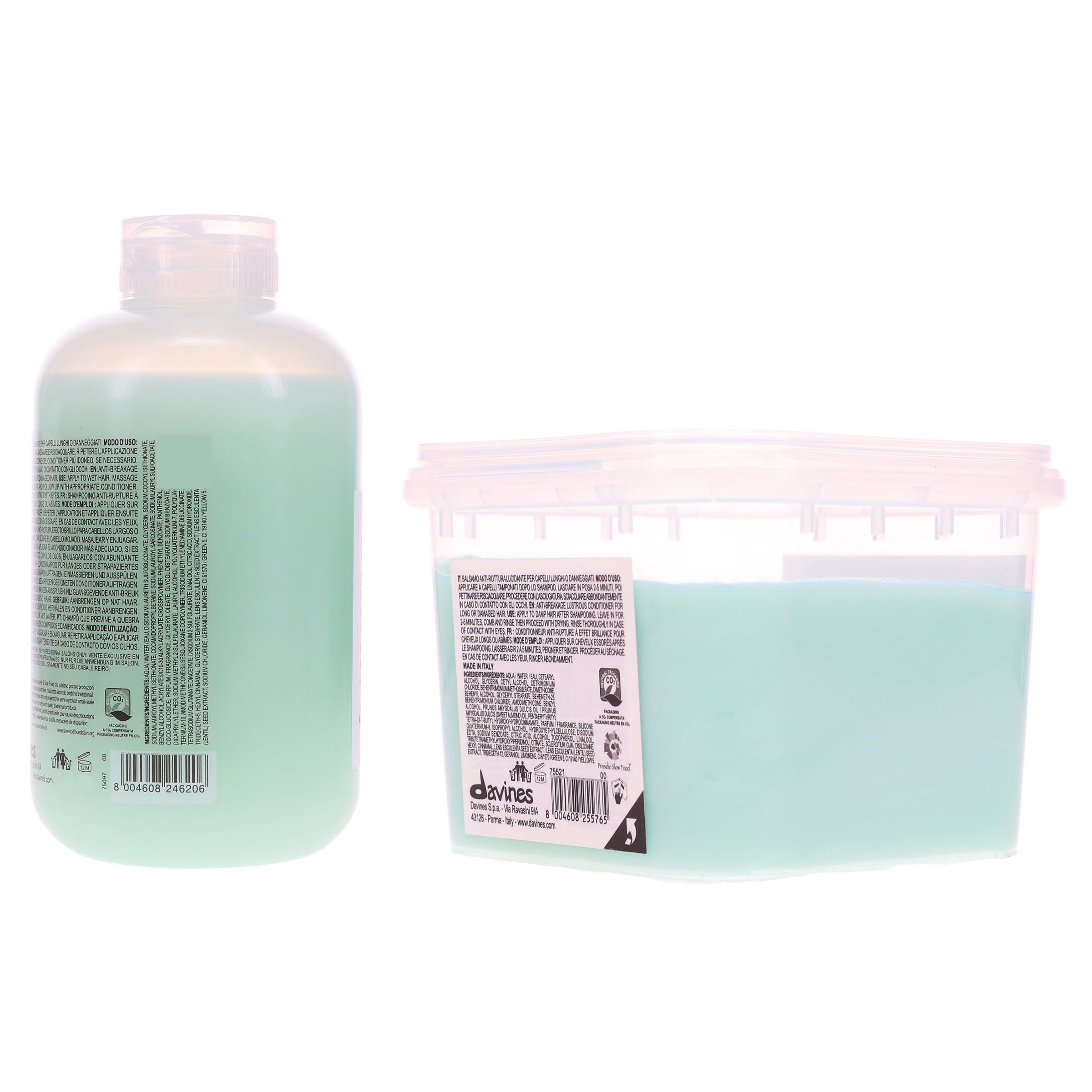 Davines MELU Anti-Breakage Shampoo 8.45 oz & Conditioner 8.82 oz Combo Pack