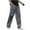 Gray, variant on Mens Cargo Trousers Cotton Work Trouers with Elasticated Waist Gray XL