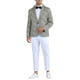 thumbnail image 2 of BLAZERS PARA HOMBRES INSPIRADOS EN CHIC, ESTAMPADO DE ANIMALES, SOLAPA CON MUESCA, AJUSTE DELGADO, 2XL, Marrón, 2 of 6