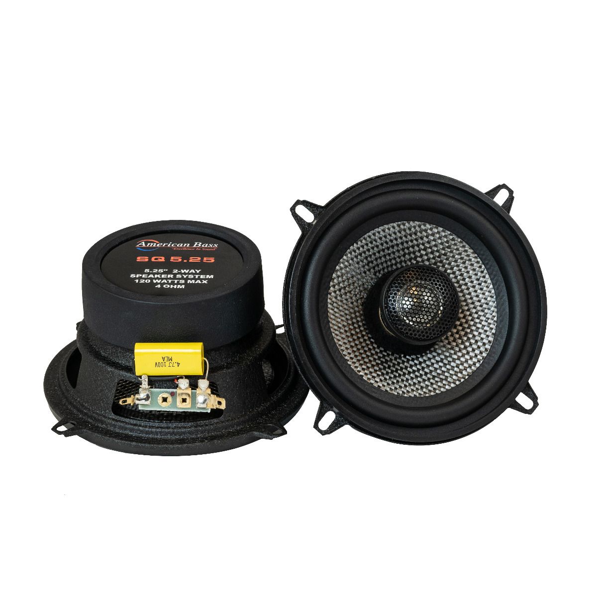 Lanzar OPTI6MI Woofer Medio-basso Da 16,5 Cm (6,5 Pollici), 500W Max, 250W RMS, Bobina Da 1,5 Pollici, Per Auto, Con Griglia E Accessori