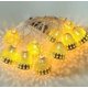thumbnail image 2 of Guirnalda de luces navideñas con borlas de 1,5 metros, 2 of 4