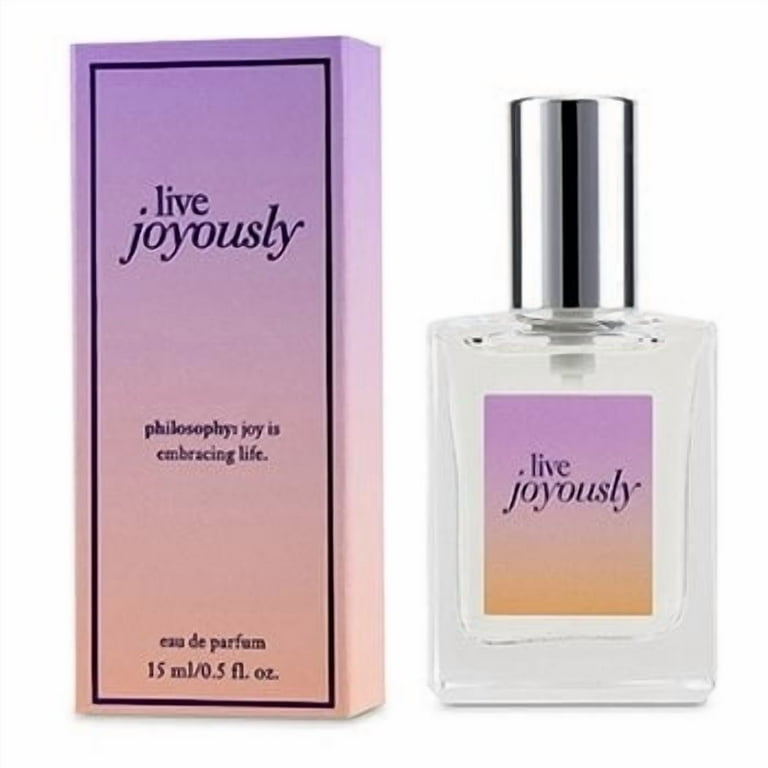 Philosophy Live Joyously Eau de Parfum for Women 0.5 oz, Floral