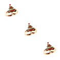 thumbnail image 4 of Anillo de servilleta de Acero inoxidable Bewildely Navidad Tipo 1, 4 of 6