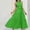 Green, variant on Women's Casual Summer Dress Puffy Sleeveless Solid Color Straps Gingham Flowy A-Line Organza Maxi Long Dress Summer Vacation Sundress Hot Pink XL