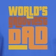 thumbnail image 3 of CafePress - World's Grooviest Dad Dark T Shirt - Men's Classic Graphic Cotton T-Shirt, 3 of 4