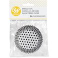 thumbnail image 2 of Wilton Silver and Black Dots Cupcake Liners, 50-Count, 2 of 3