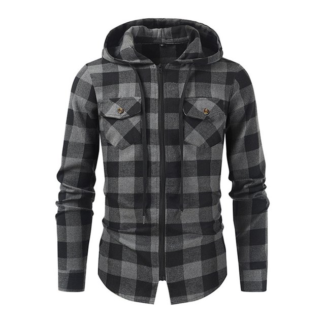 Blusa de manga larga con capucha, nueva moda informal, chaqueta de oveja con solapa, camisa de pana para hombre, blusa de manga larga con cuello vuelto, blusa para hombre