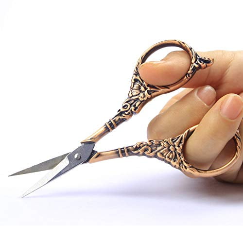 3 Pieces Small Precision Embroidery Scissors Mini Thread Scissors