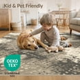 thumbnail image 4 of ODIKA Neutral Scattered That Dot Like Textural Dining Table Couch Large Pet Friendly & Kids Safe Bedside for Bedroom, Nursery, RV, 4 of 7
