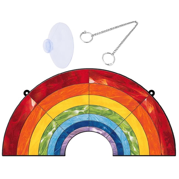 Exquisite Rainbow Hanging Pendant Rainbow Decor Acrylic Rainbow Pendant Wall Art